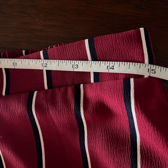 Mustard Seed M brick red, white and black, pants - Picture 9 of 12